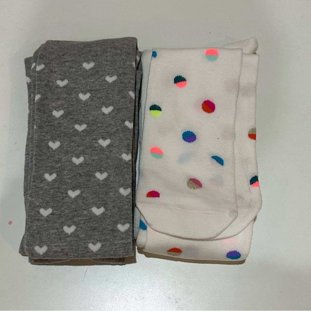 Kids Heart and Polka Dot Socks Set